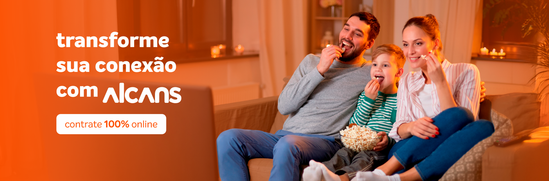 alcans: internet fibra familia